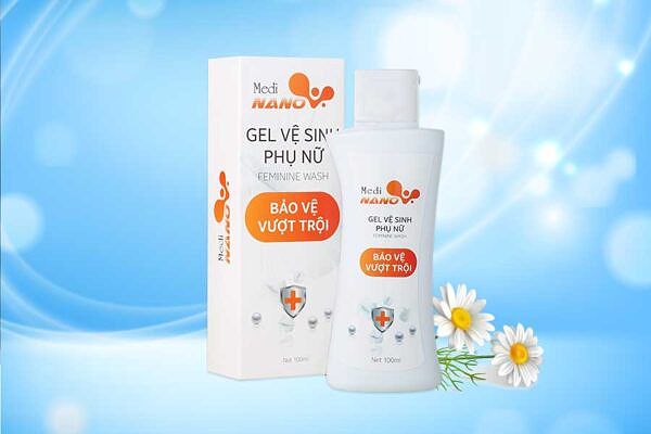 Gel vệ sinh phụ nữ Feminine Wash trong bộ sản phẩm MediNano