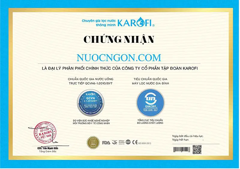 Lõi lọc Karofi Nano Silver Plus 3